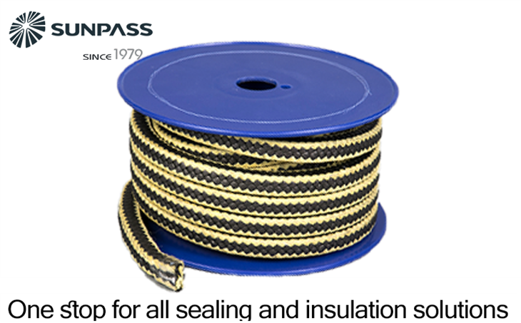 PTFE Graphite Kevlar Fiber Corner Braided Packing