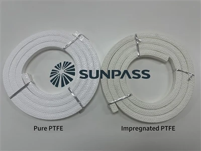 Cov yam ntxwv ntawm PTFE Braided Foob thiab Impregnated PTFE braided foob